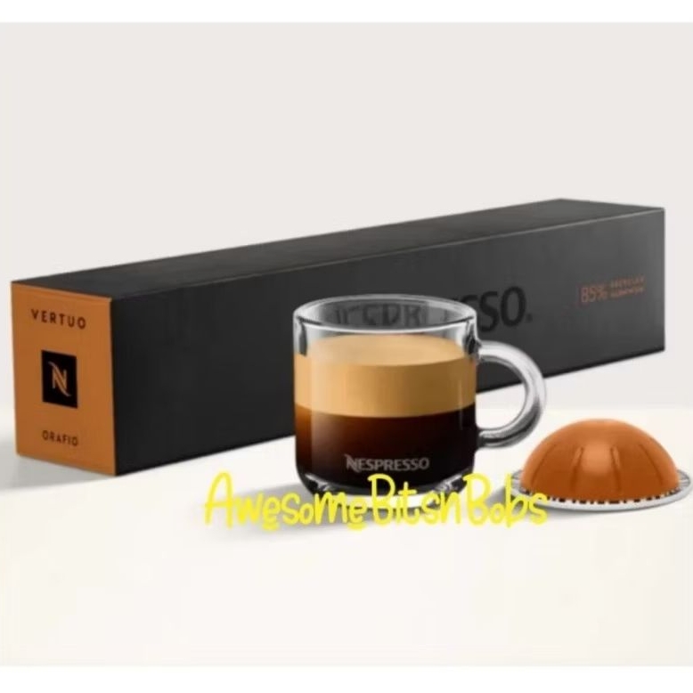 

Nespresso Vertuo Espresso Orafio 10 Capsules