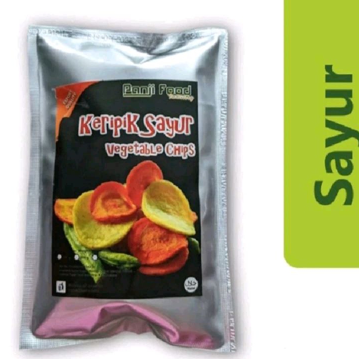 

Keripik Sayur Mix Kualitas Super PanjiFood kemasan ekonomis 65gr