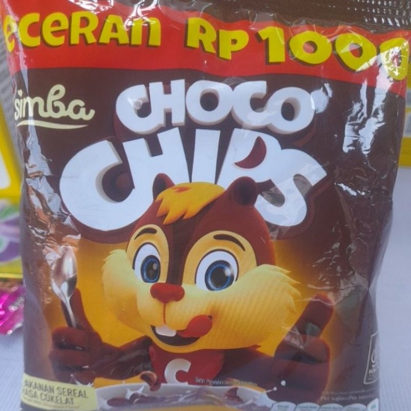 

Simba Choco chips 1 renceng isi (10pcs)