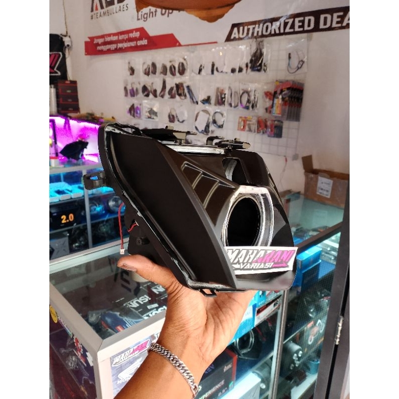 REFLEKTOR retrofit BEAT FI 2013-2016 CUSTOM RETROFIT BILED BEAT FI TINGGAL PASANG BILED 2,5INC