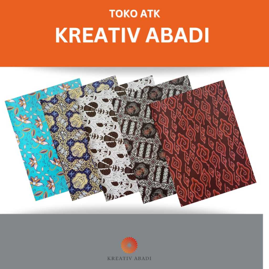 

Kertas Kado Motif Batik Sidu