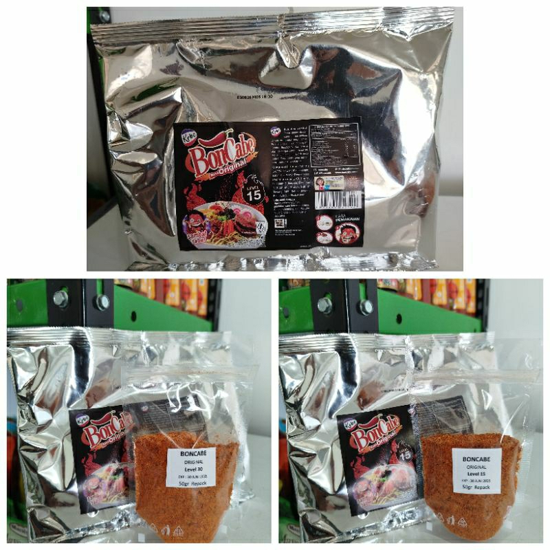 

BONCABE Refill Bubuk Tabur Cabe Original Level 15 - 30