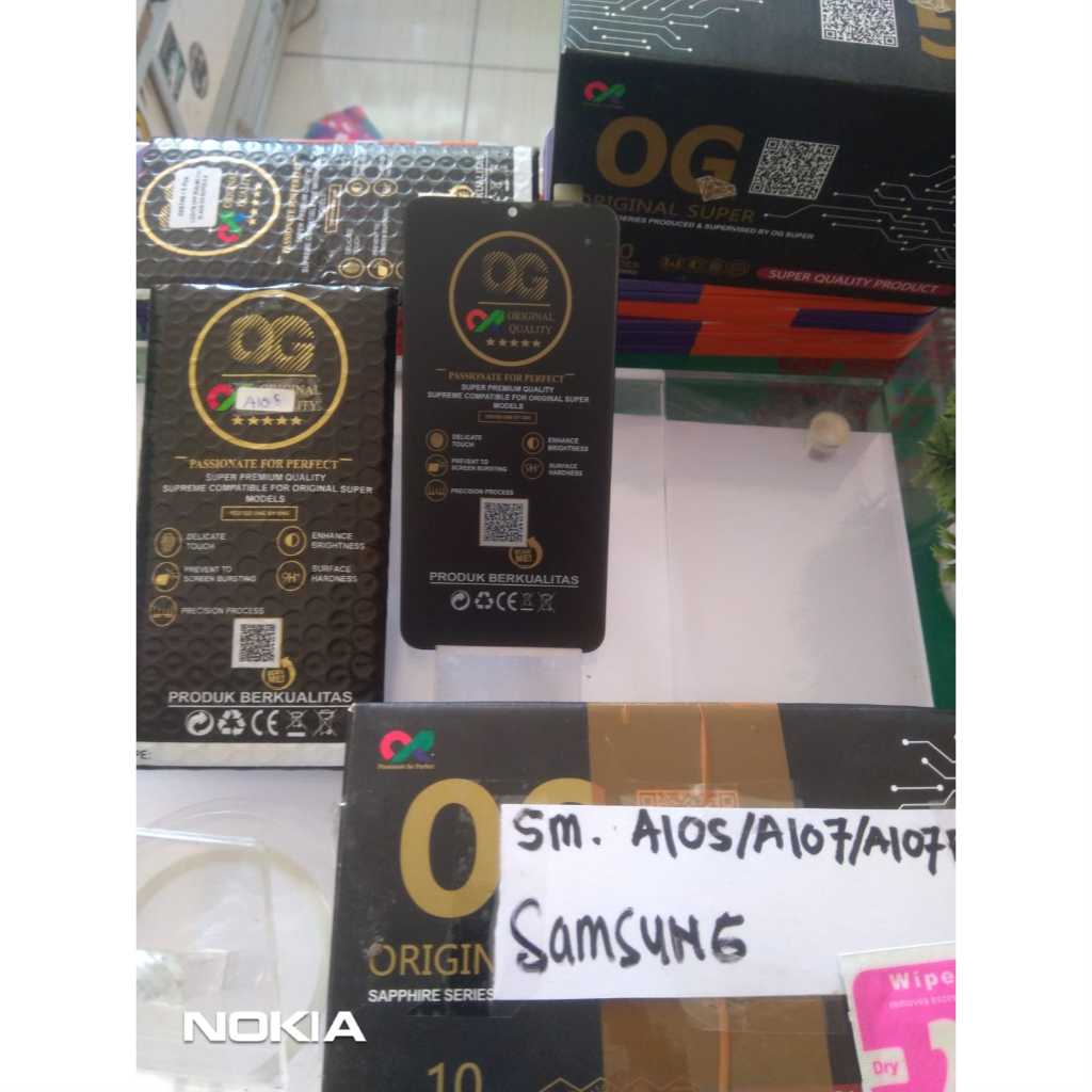 LCD SAMSUNG A10S/A107/A107F OG Super