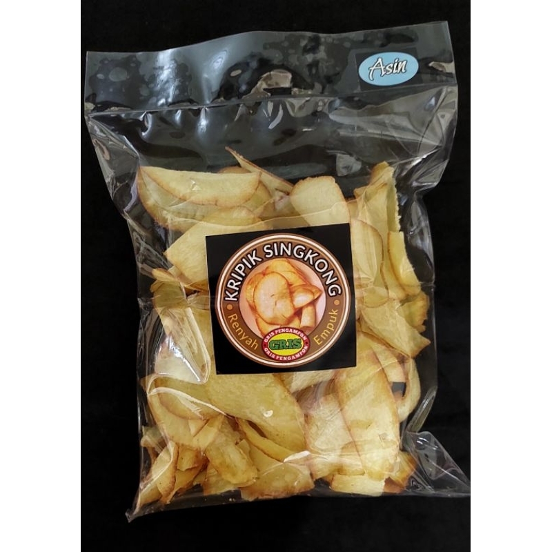 

Kripik Singkong Asin 120 gram