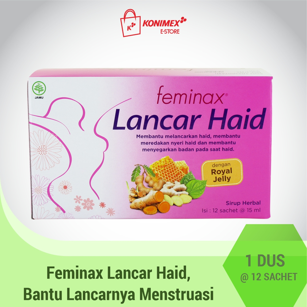 Feminax Lancar Haid 12 Sachet