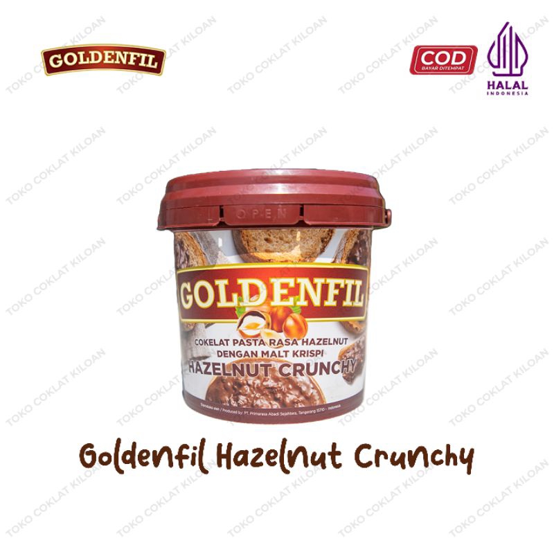 

Selai Goldenfil Hazelnut 1kg