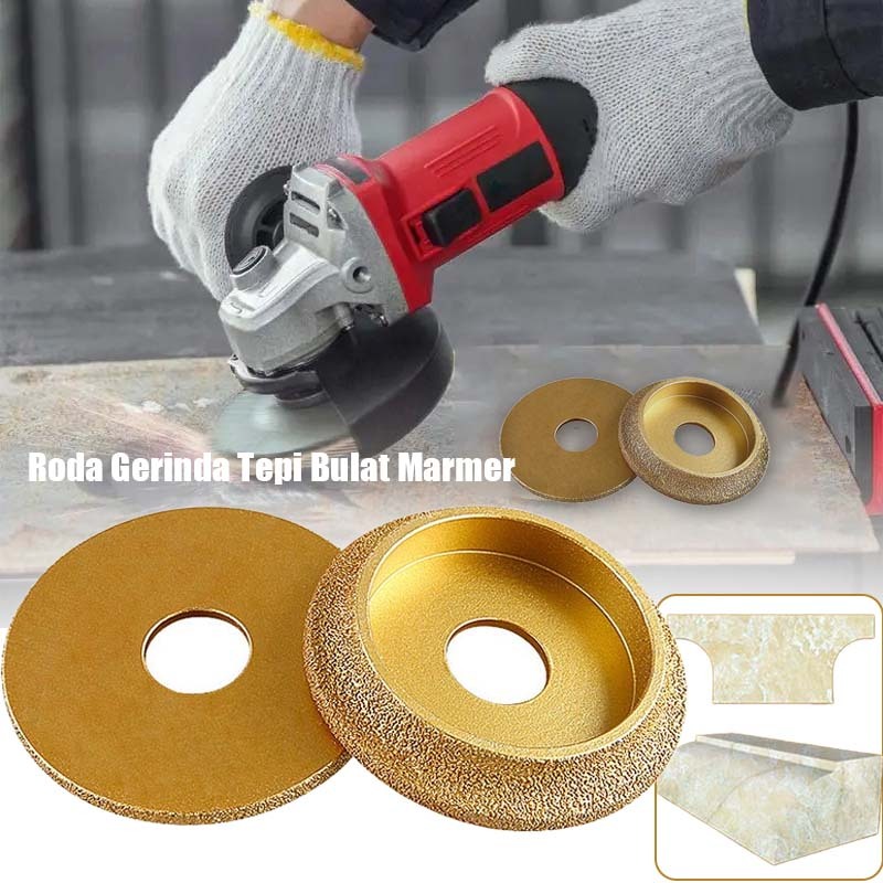 10mm Roda Gerinda Diamond Mata Pinggul Bevel Granit Bevel Granit Bullnose Emas Bevel Granit Bullnose