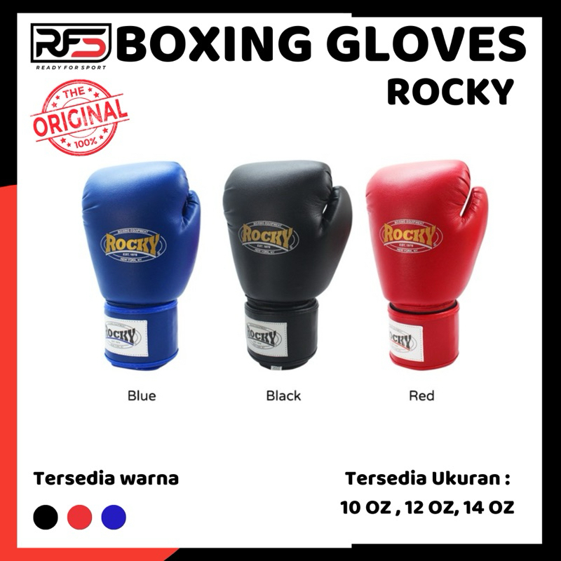 SARUNG TINJU/BOXINGGLOVES/SARUNG TINJU / SARUNG TINJU ROCKY ORIGINAL