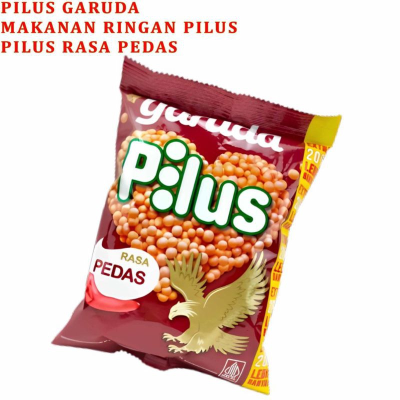 

Makanan Ringan Pilus+Pilus Garuda*Pilus Rasa Pedas*90 gr