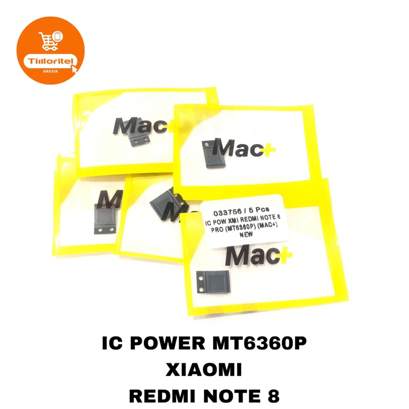 IC POWER MT6360P XIAOMI REDMI NOTE 8