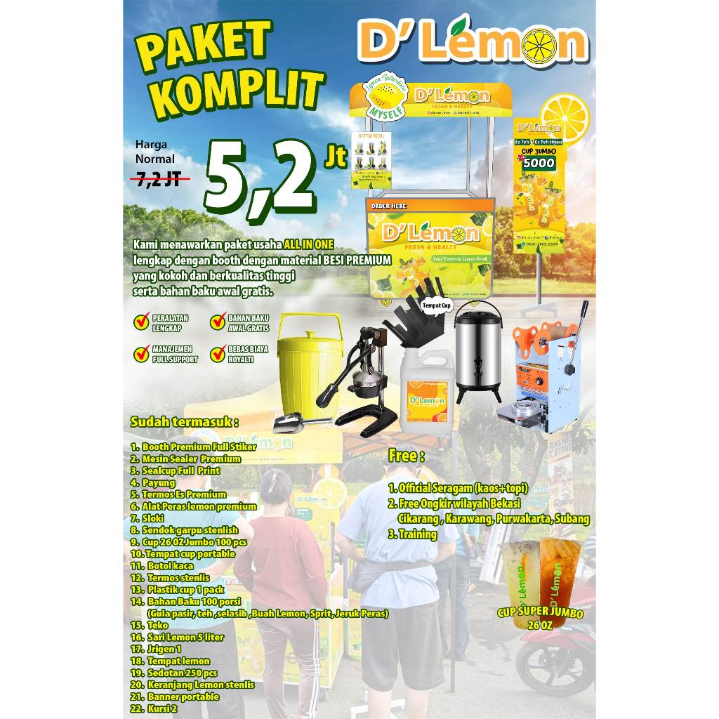 

Kemitraan DLemon (Paket Komplit)