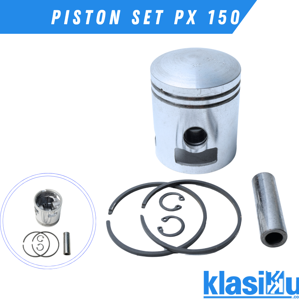 Piston Seher Set Vespa Super Sprint Px Ps Exclusive Excel Oversize 3M Ukuran 3M