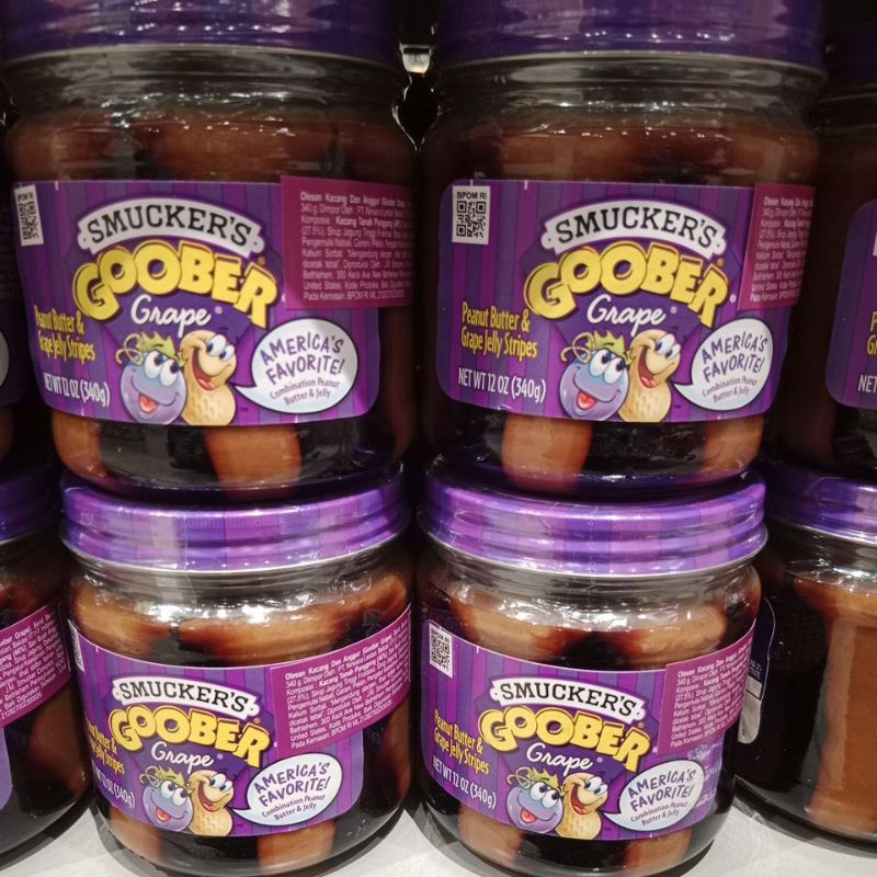 

Smuckers Goober Jam Peanut Butter& Grape 340 gr