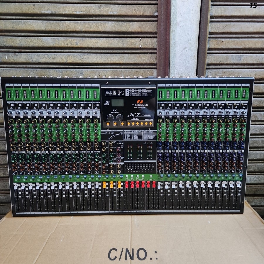 MIXER PHASELAB HERITAGE 24CH GARANSI 1 TAHUN ORIGINAL