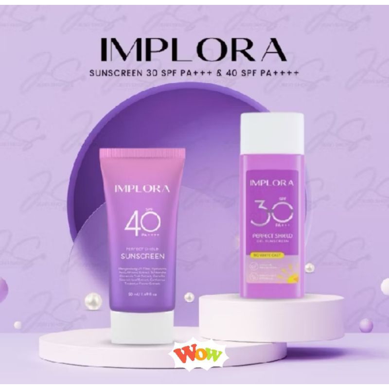 sunscreen implora spf 40++ & sunscreen implora spf 30++
