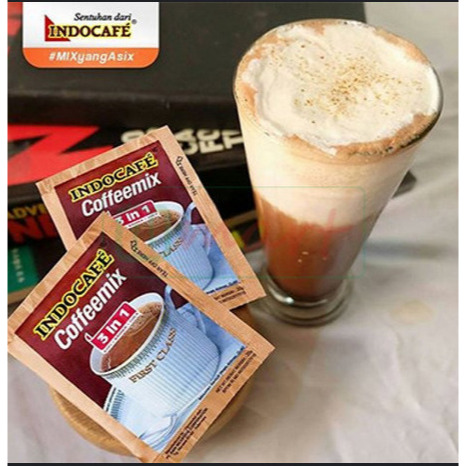 

KOPI SUSU/COFFE,KOPI Kopi Indocafe Coffeemix 3-in-1 (isi 10 sachet x 20gr)
