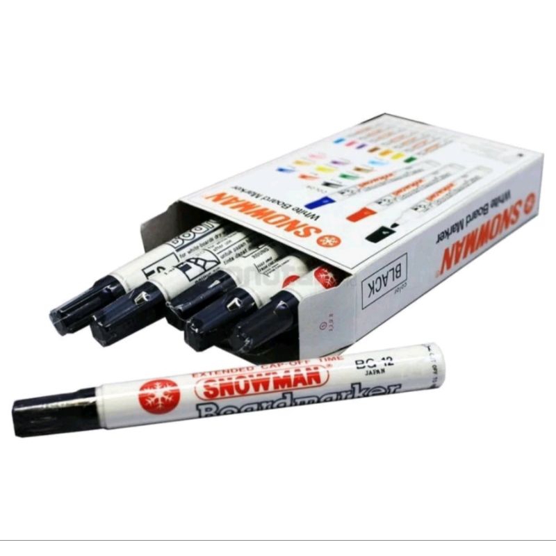 

HSS-SPIDOL PERMANENT SNOWMAN AG-12-SNOWMAN PERMANEN MARKER AG-12