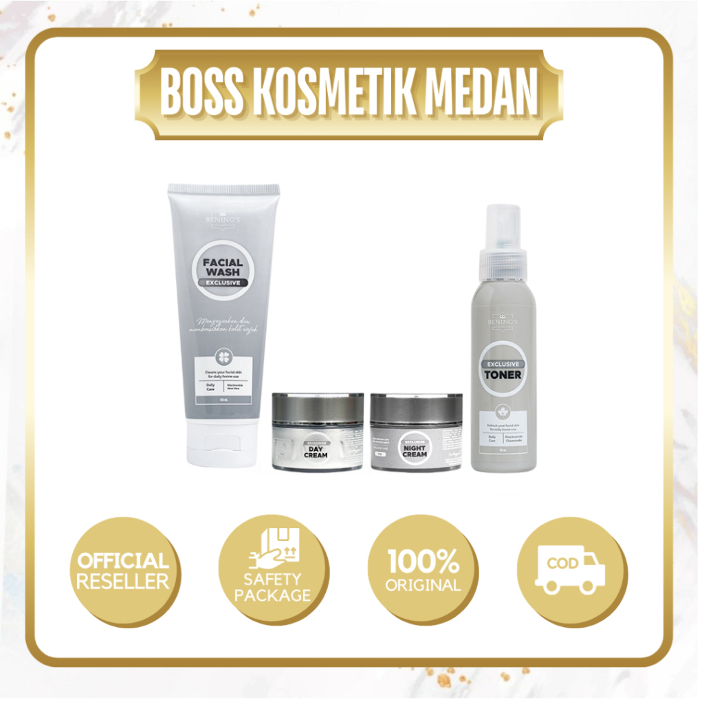 BENING'S Exclusive Skincare - Paket Lengkap Kecantikan