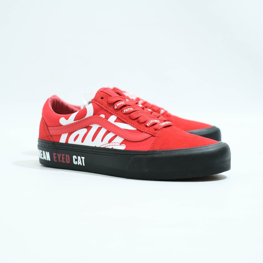 Vans Old Skool Vlt Lx Patta Red Black