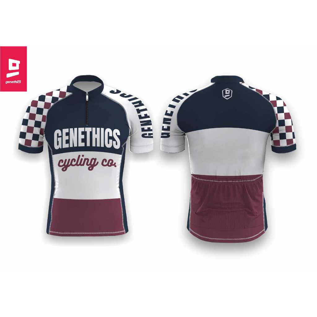 JERSEY SEPEDA ROADBIKE GENETHICS - JERSEY CUSTOM - RB24-001 - JERSEY ROADBIKE - Jersey Genethics - G