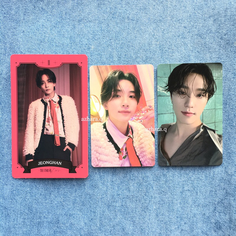 Photocard PC Seventeen Jeonghan Season’s Greetings 2023 SG23 Dino Be the Sun Digicode