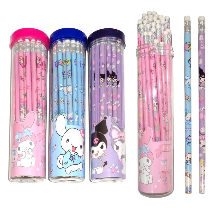 

1 Tabung / 30 Pcs Pensil Eraser no. 013 Sanrio