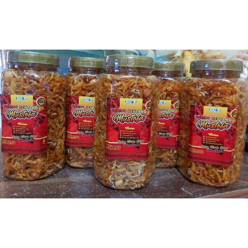 

Kering Kentang Mustofa Berat 220 Grm