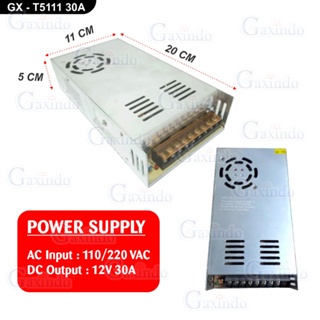 POWER SUPPLY ADAPTOR SWITCHING 12V 5A T5111 ADAPTOR LED STRIP ADAPTOR TRAVO