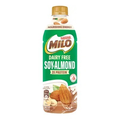 

Minuman Nestle MILO Dairy Free Soy & Almond Bottle Drink