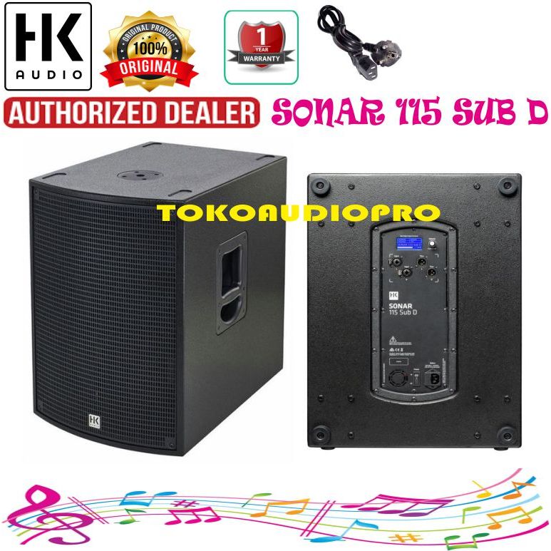 Sub Hk Audio Sonar 115 Sub D Subwoofer Aktif Hk Audio Sonar 115 Sub D