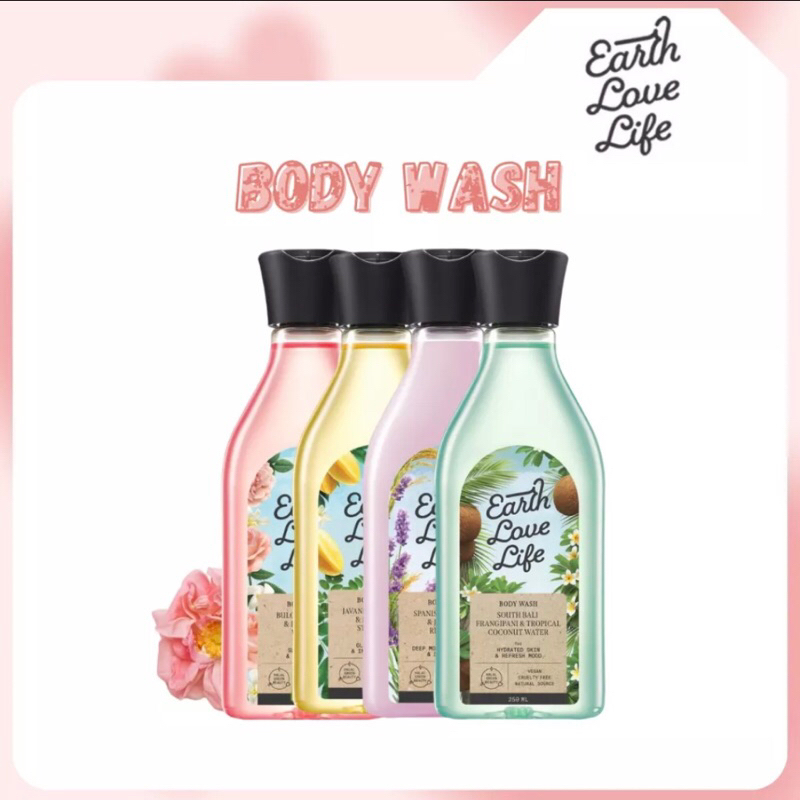 EARTH LOVE LIFE Body Wash Series