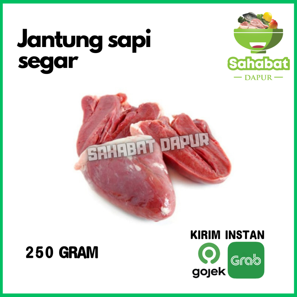 

Jantung Sapi 250gram - Sahabatdapur