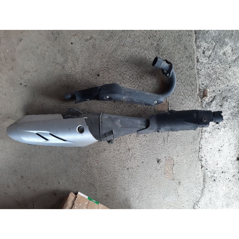 knalpot standar original crf 150L