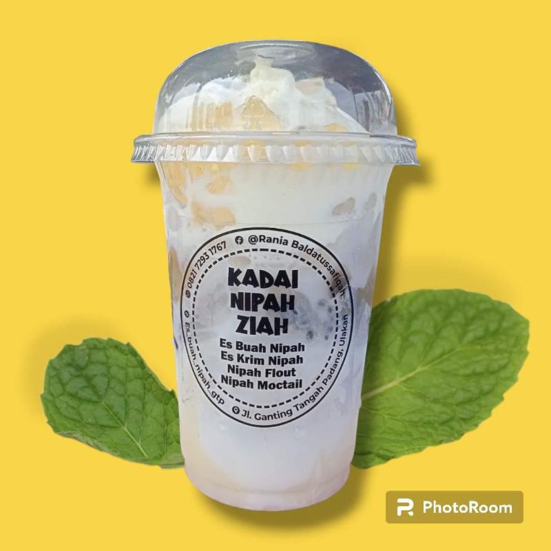 

Es buah Nipah topping es cream