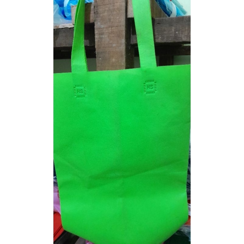 

tas tali hijau muda 25x35