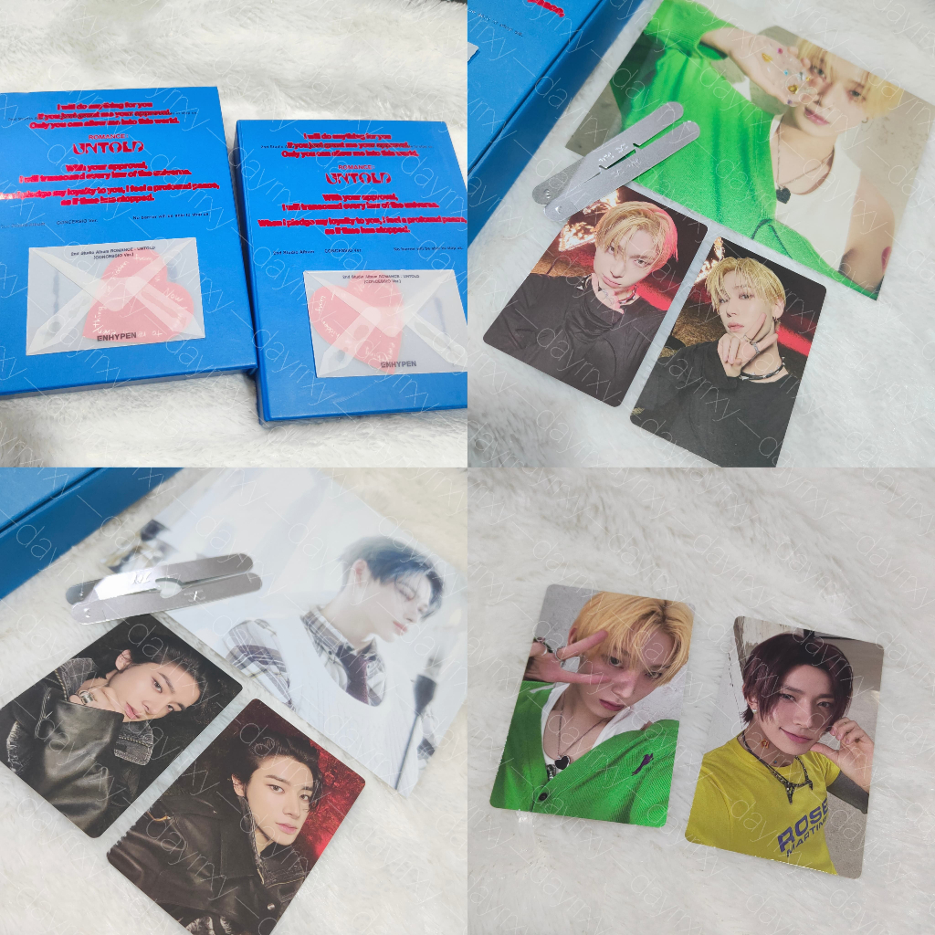 Album Enhypen Romance Untold [Unsealed] - INCEPTIO ARCANUM CONCESSIO JUNGWON HEESEUNG JAY JAKE SUNOO