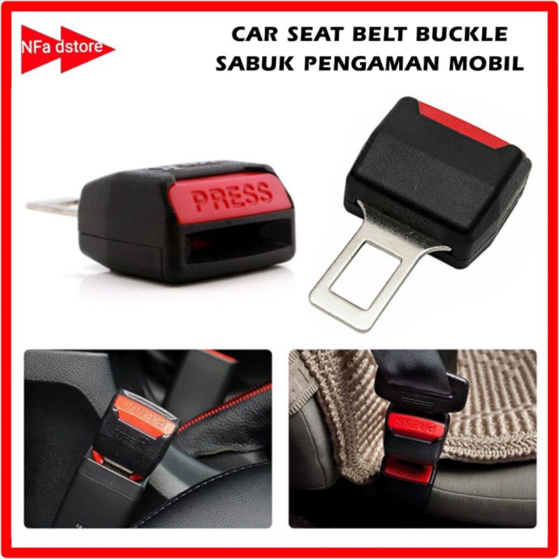 MOBYMO Car Seat Belt Buckle Sabuk Pengaman Mobil