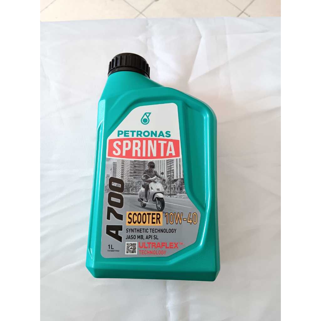 oli motor matic petronas 10w-40 1liter oli motor matik oli motor beat genio scoopy vario aerox nmax