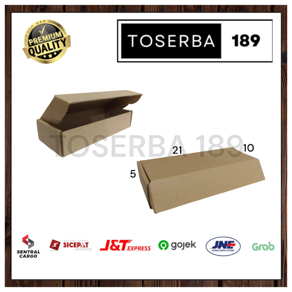 

kardus packing diecut/box pizza uk 21x10x5 cm earlock