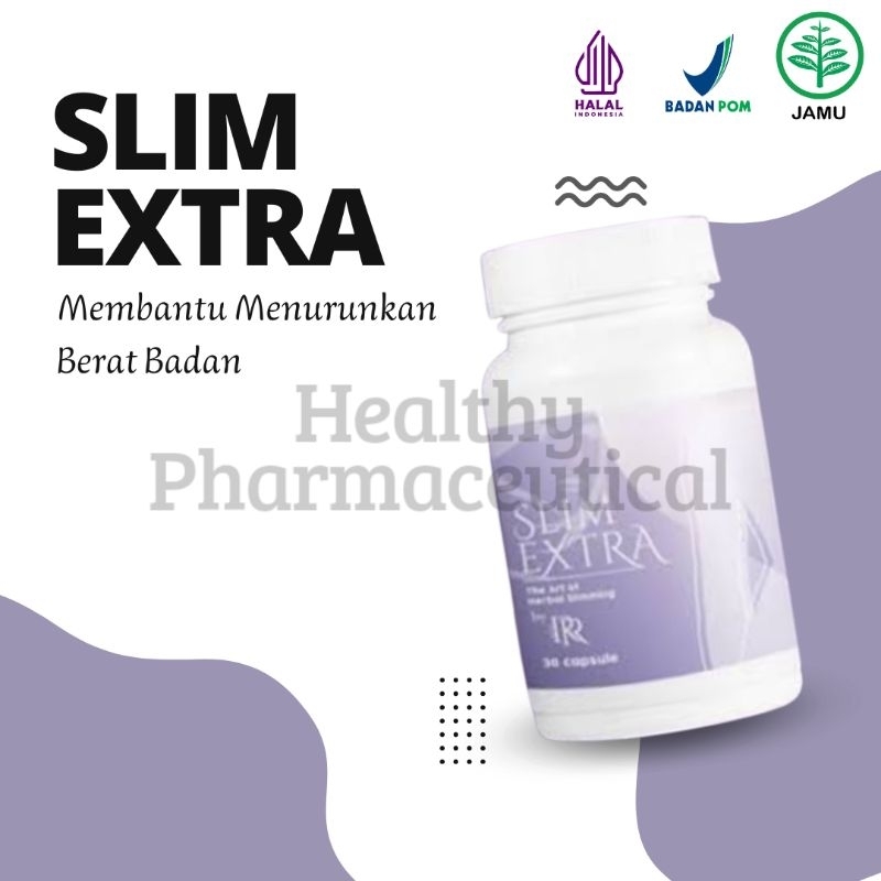 Slim Extra Morantika Original 100% Suplemen Pelangsing dan Diet Alami