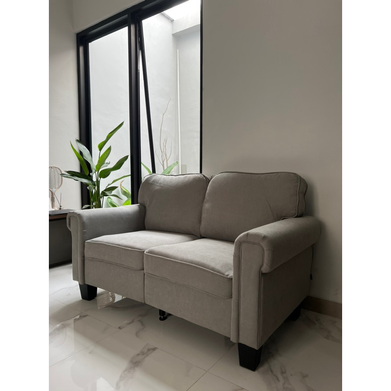 Sofa Light Grey Informa Langley 2 Seater