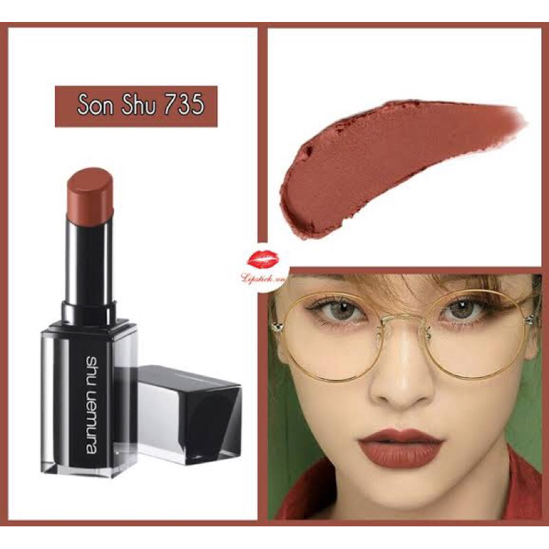 shu uemura rouge unlimited matte lipstick m br 735 dan m br 785