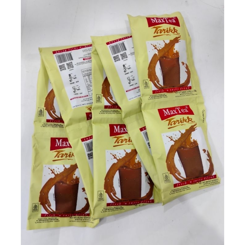 

Max Tea Teh Tarik 25 g ( isi 10 Pcs)