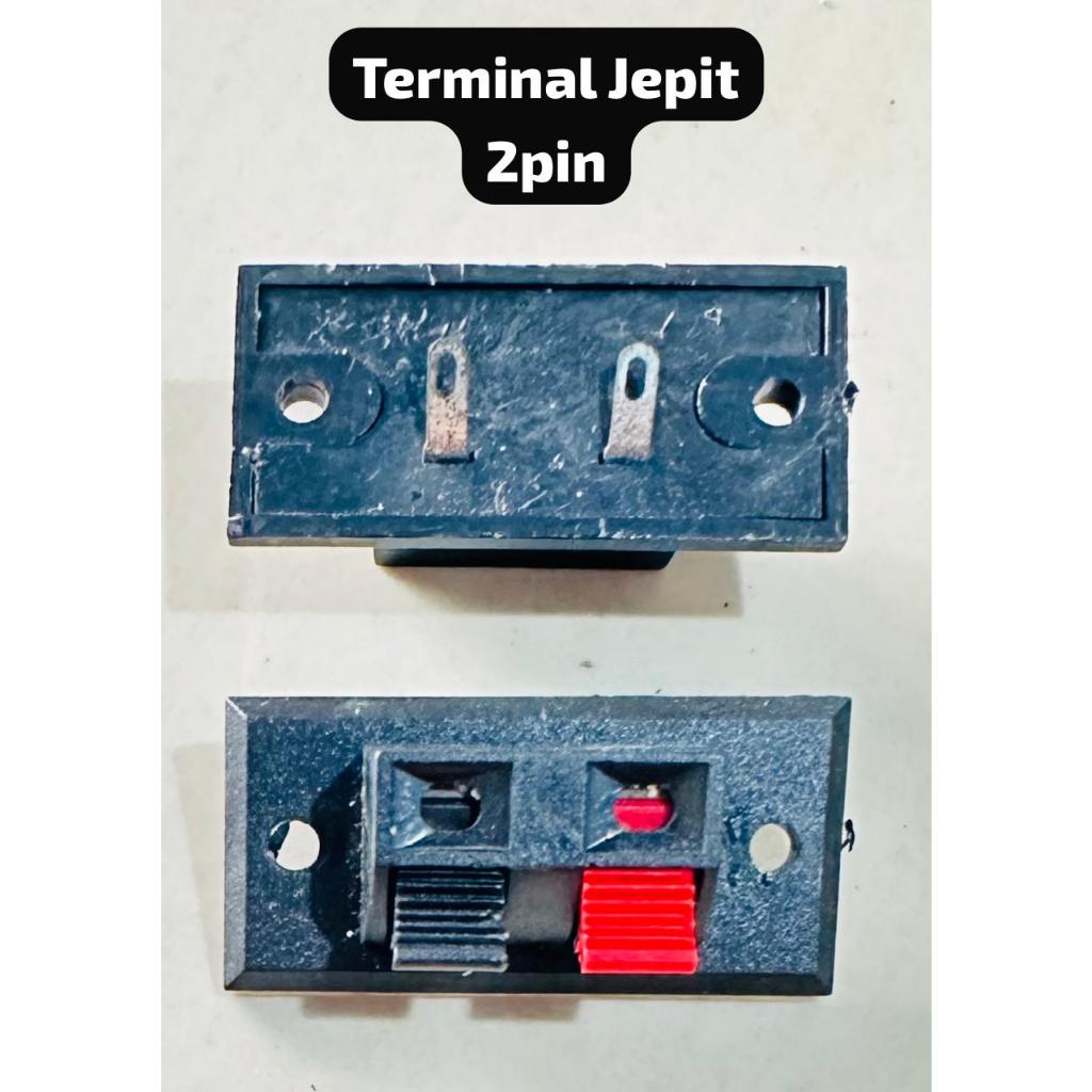 Terminal Speaker Jepit 2 Pin Kabel Power Supply Soket Per Amplifier SOKET DIY Kabel Power 02