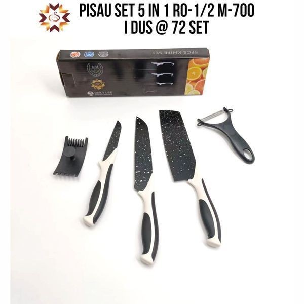 Pisau Set 5 PCS, Pisau Set Dapur