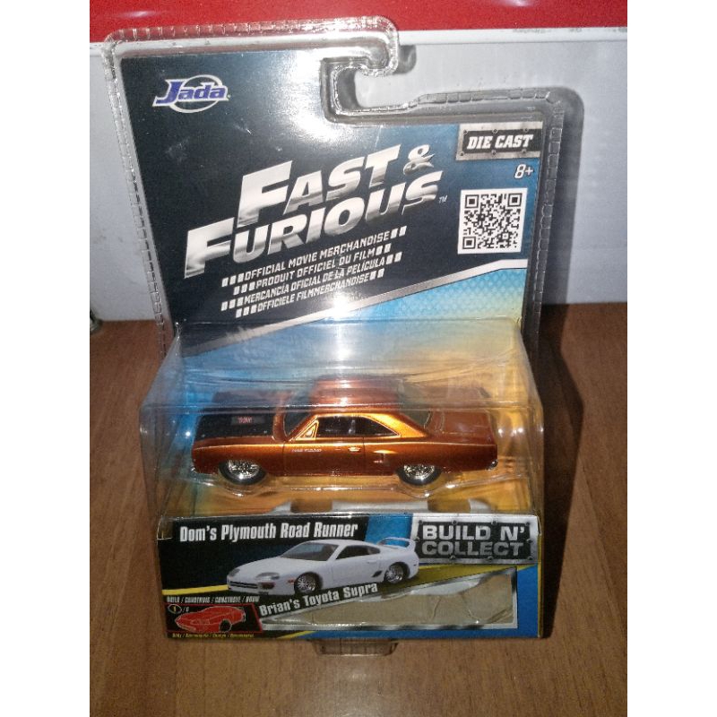 JADA 1:55 FAST AND FURIOUS DOM'S PLYMOUTH ROAD RUNNER