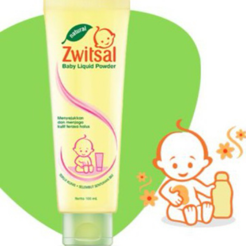 Zwitsal Baby Liquid Powder 100 ml Bedak Cair Zwitsal