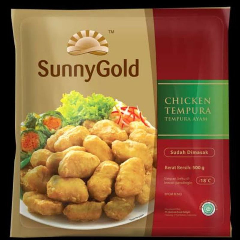 

sunny gold chicken tempura 500gr
