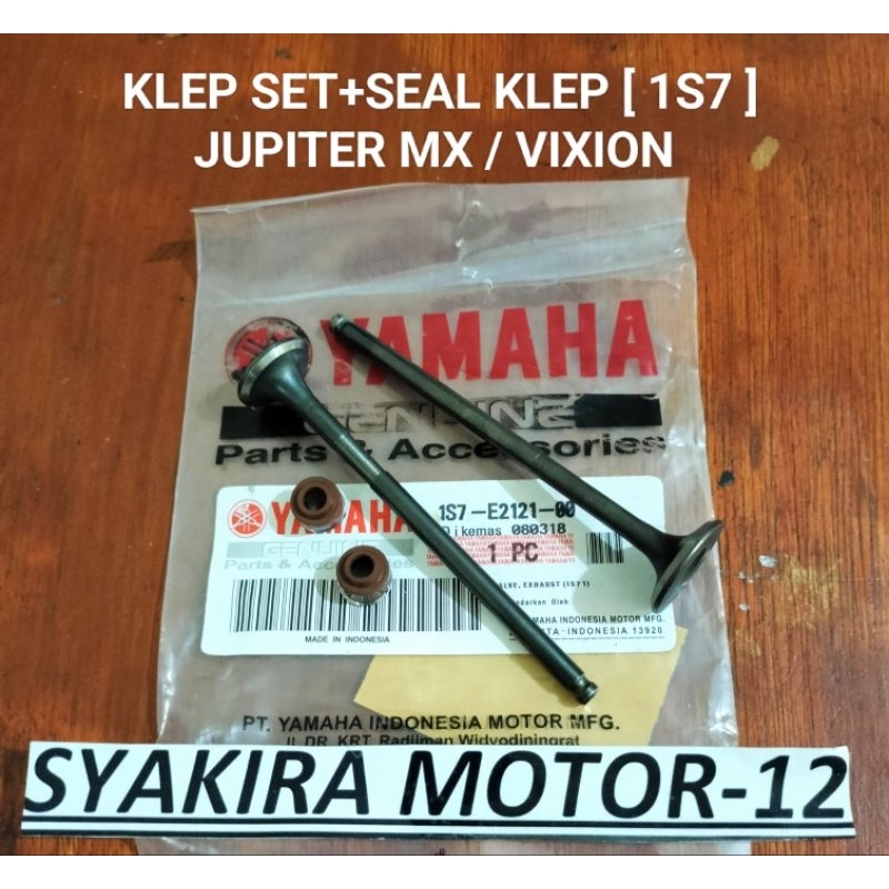 KLEP SET + SEAL KLEP [ 1S7 ] JUPITER MX LAMA JUPITER MX KING JUPITER MX NEW R15 VIXION LAMA VIXION N