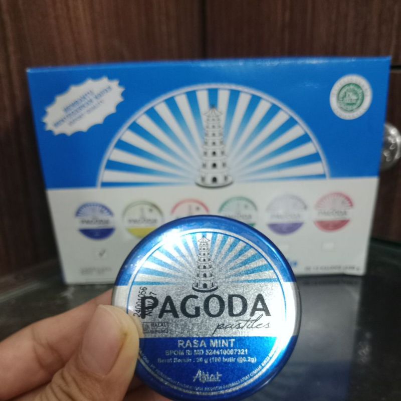 

Permen PAGODA Pastiles 20g - Mint/Anggur/Lemon Stroberi